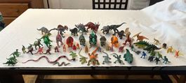 Lot Vrac Dinosaures / Dino Konvolut 60+ Stk - Drachen etc…