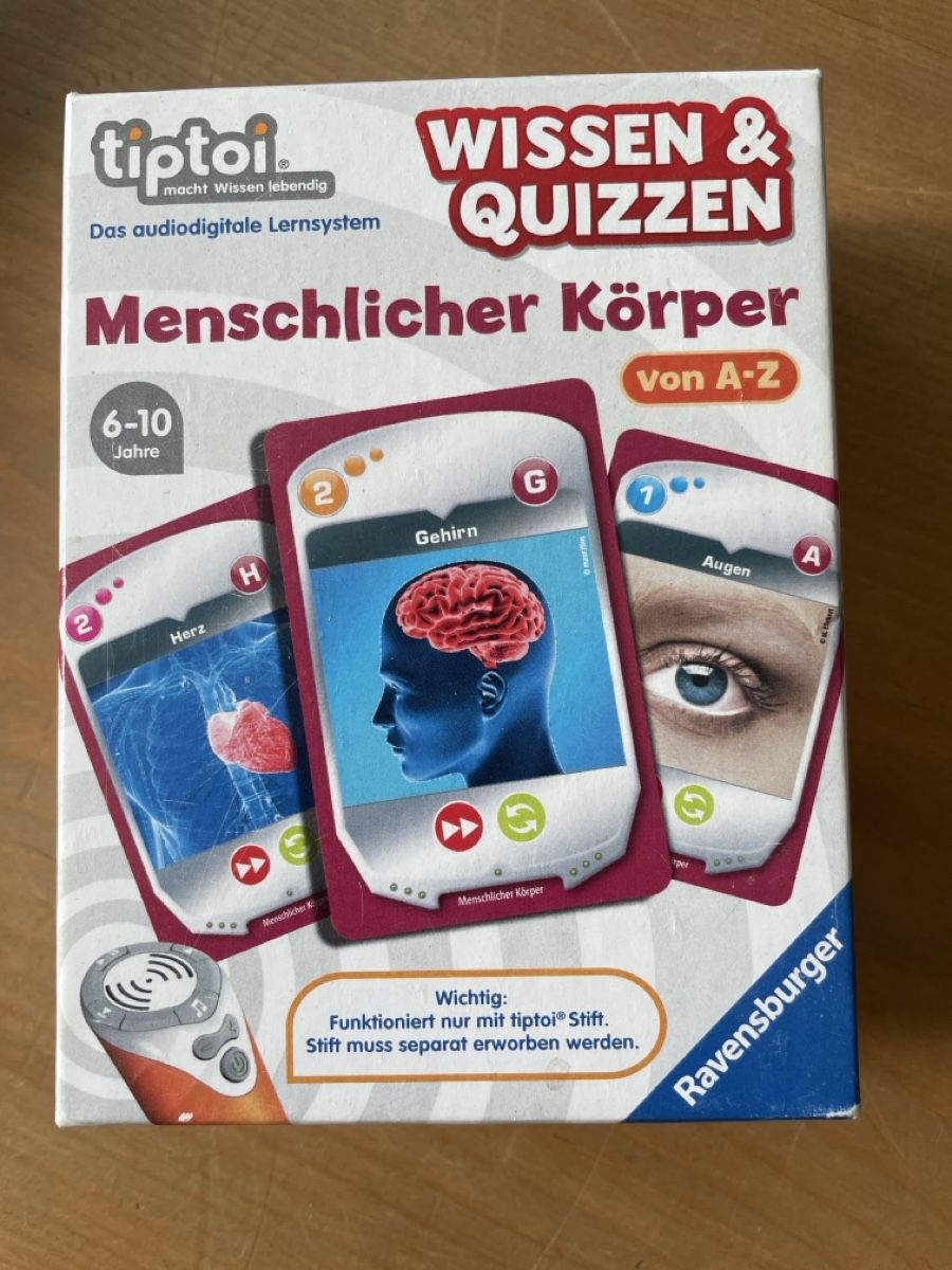 Tiptoi Spiele: Tiptoi: Menschlicher Körper – Gebraucht aus Kilchberg ZH von Kiri7