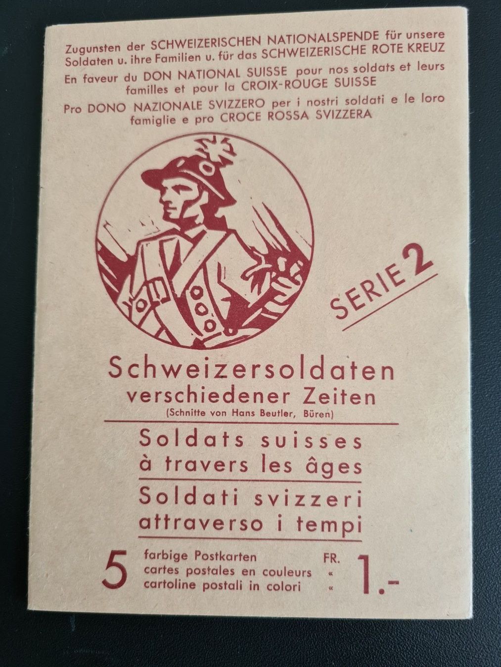 Cartoline postali: Postkarten Schweizersoldaten div. Zeiten – Nuovo (secondo la descrizione) da Weinfelden venduto da michaelino