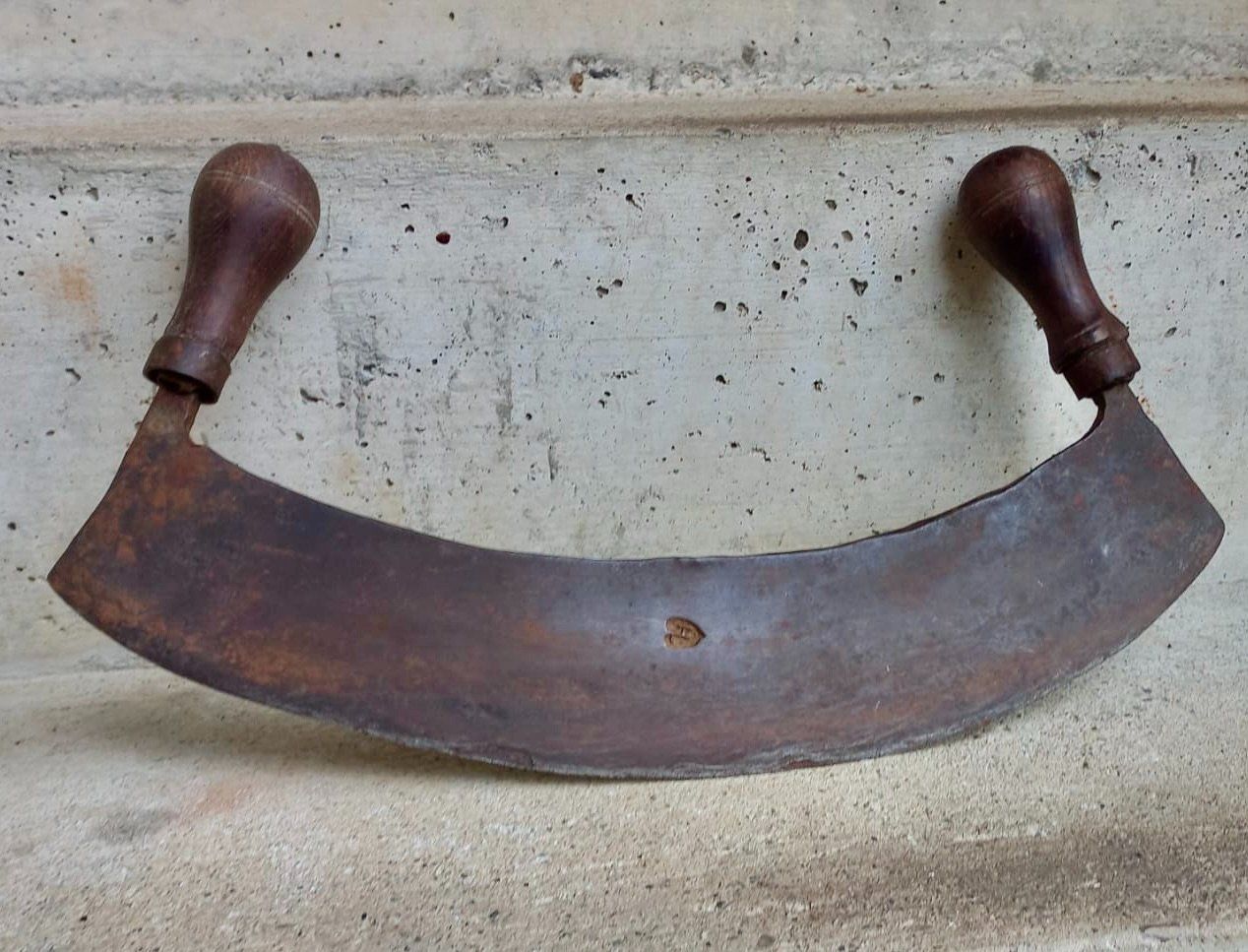 Elettrodomestici da cucina: antikes Wiegemesser handgeschmiedet gemarkt – Usato da Burgdorf venduto da glasrabe01 1