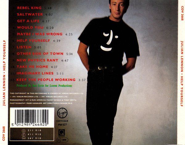 CD: CD Julian Lennon - Help yourself (1991) – Usato da Möriken AG venduto da mineralia 1