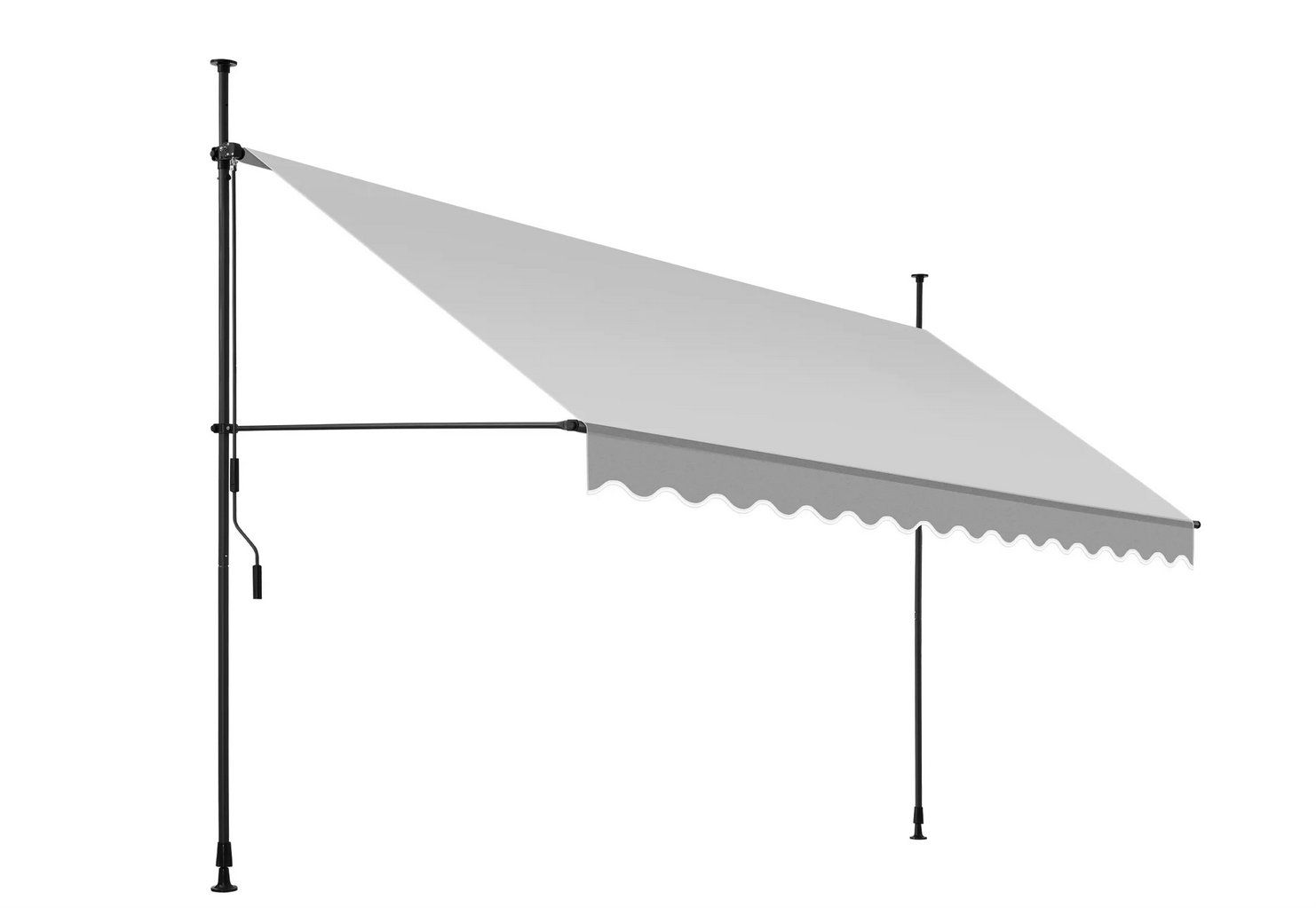 Markisen: Klemmmarkise hellgrau 400 x 180 cm – Neu (gemäss Beschreibung) aus Steinhausen von Retourenprofis 4