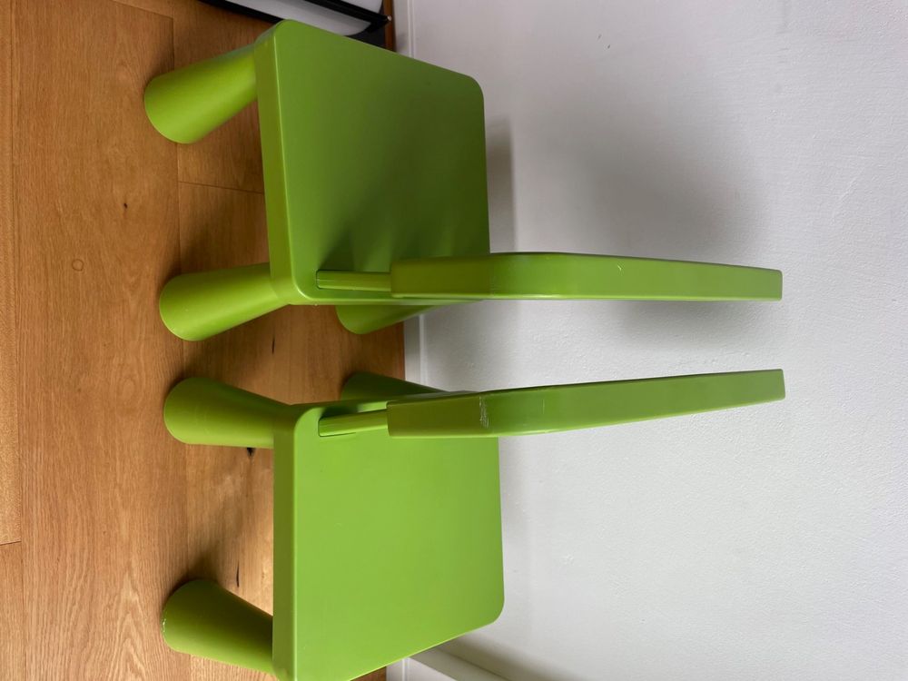 Stuhl Ikea, Hellgrün, Kunststoff Kaufen auf Ricardo