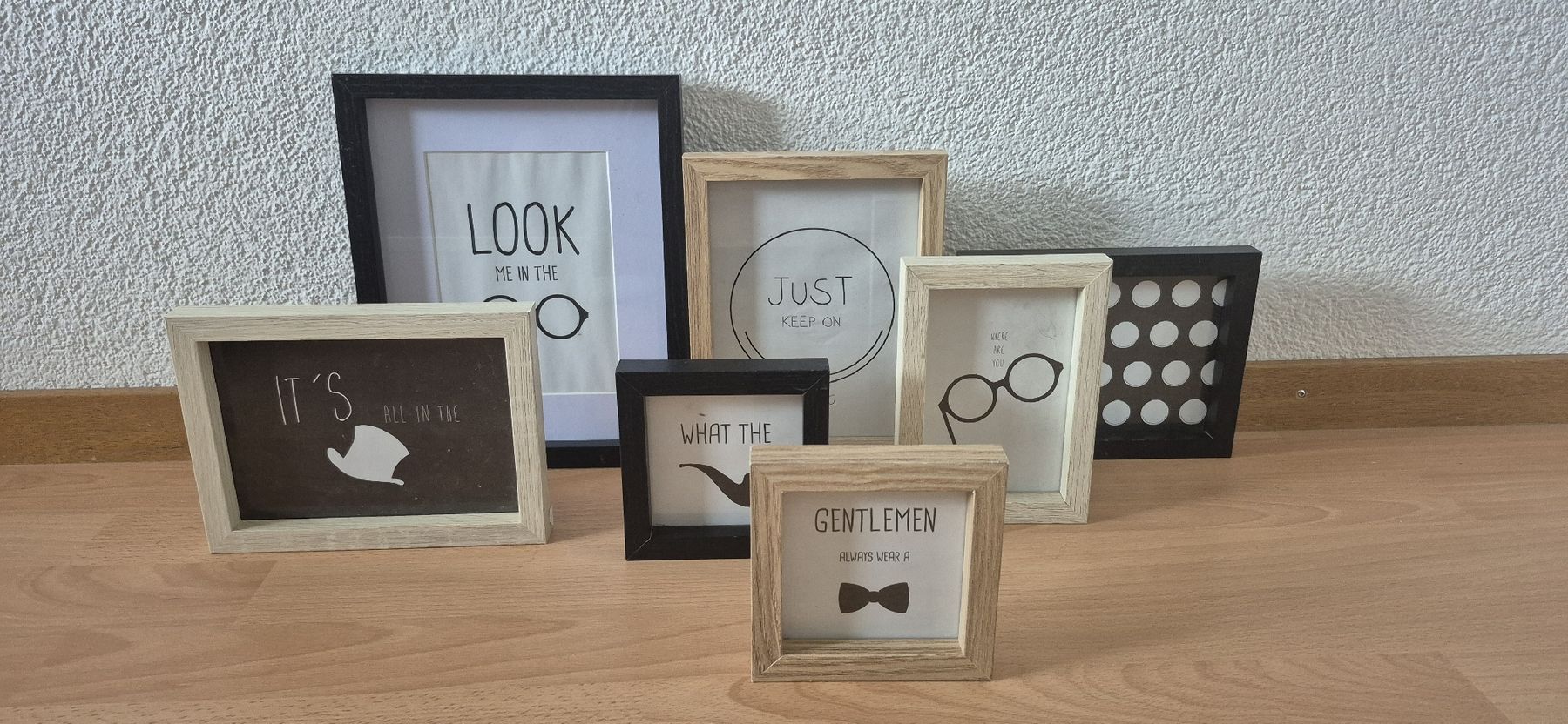 Cornici: Bilderrahmen Set mit lustigen Motiven, – Usato da oensingen venduto da avalon013 2