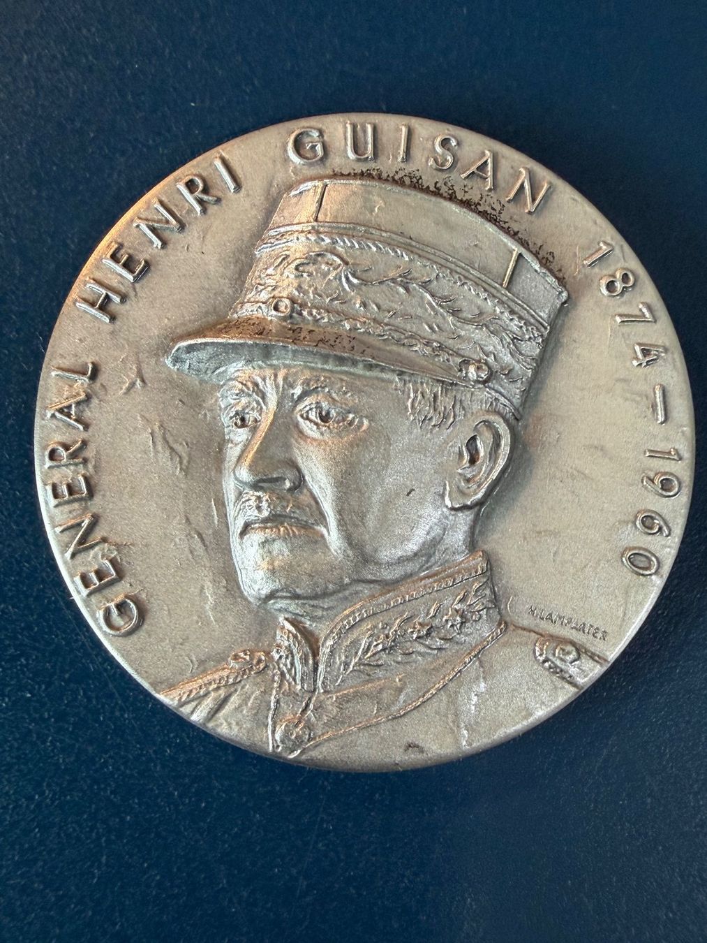 Medaglie: General Guisan,  Silbermedaille, Generalmobilmachung – Usato da Oberhasli venduto da Sicurezza