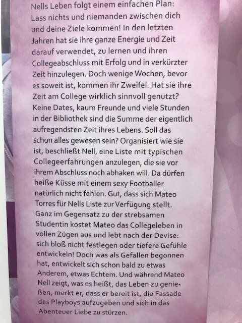 Bücher: Forever in love - meine Nummer eins Cora Carmack – Gebraucht aus Zürich von popcorn67 4
