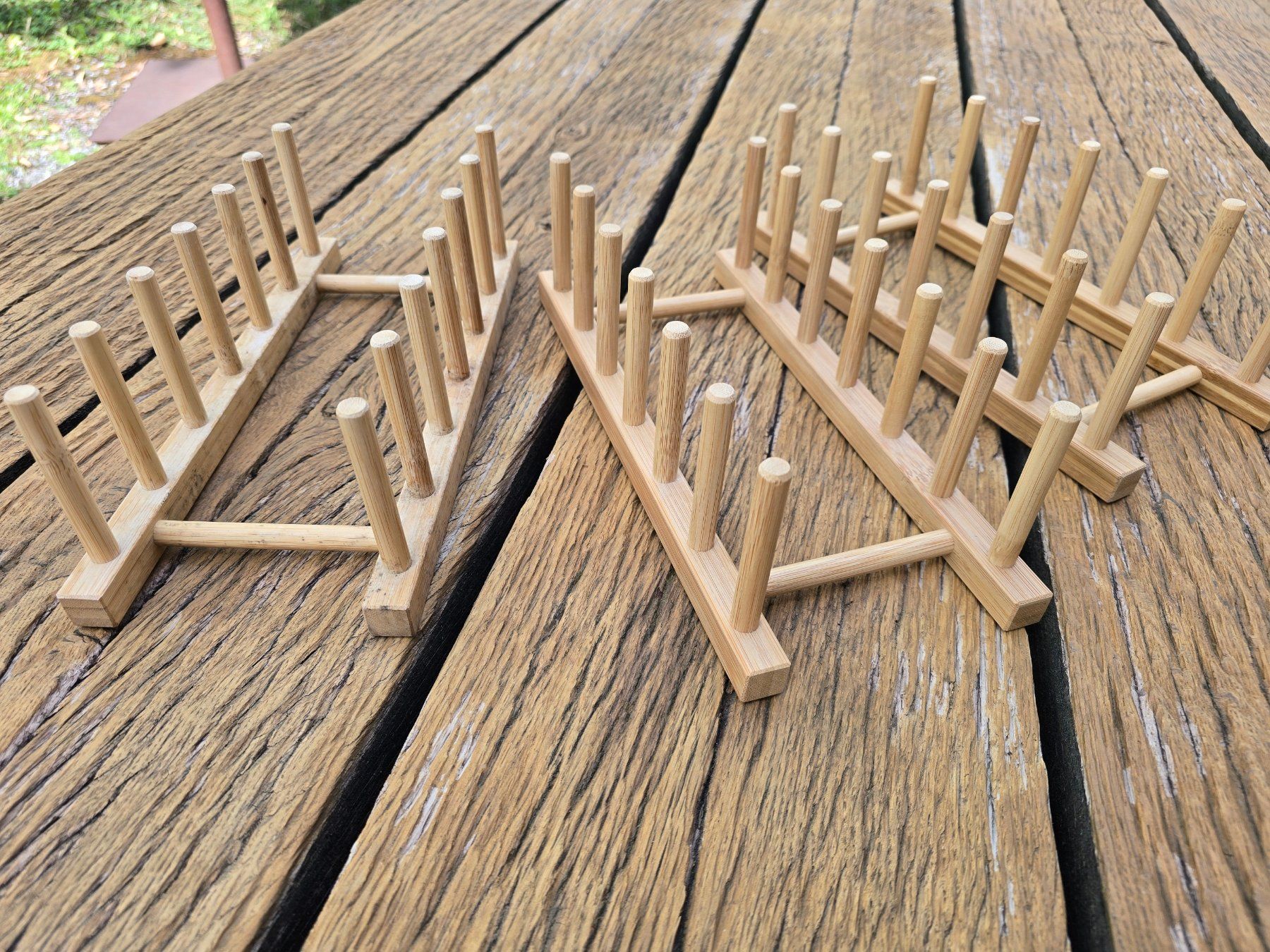 Ikea Geschirrsets: Holz: Tellerhalter (Set 3-tlg.) – Gebraucht aus Romanshorn von Rachacha 1