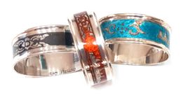 Serviettenring aus Silber - Ronds de serviette en argent