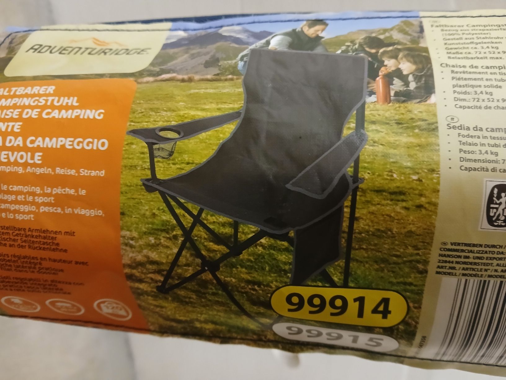 Chaises: Camping chair folded with bag – D'occasion à Dübendorf par LoRi-2026