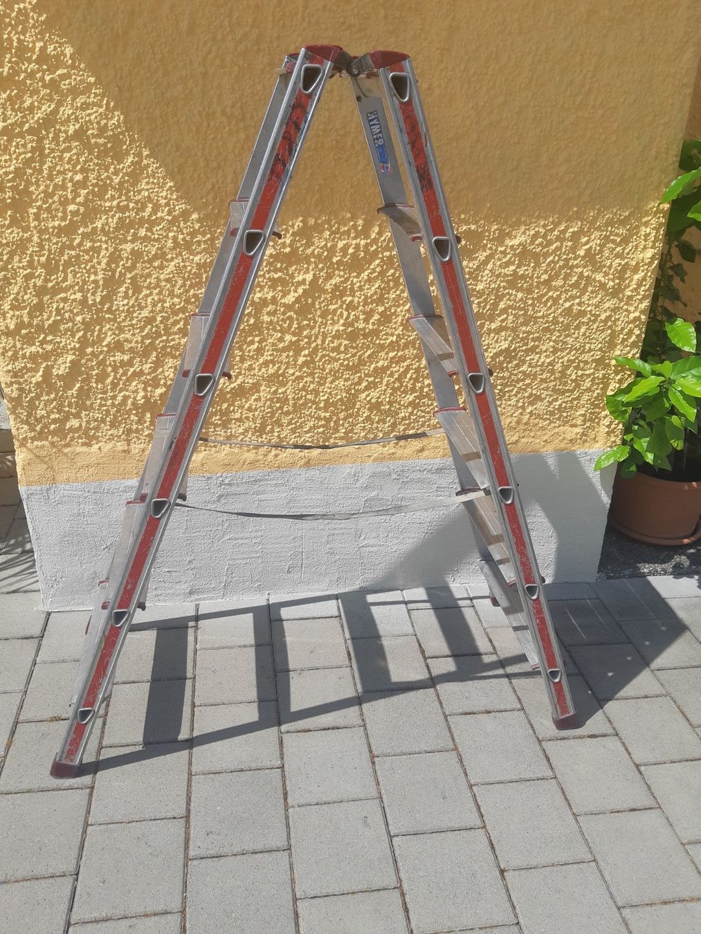Leitern: Alu Leiter 150cm ,  Bockleiter – Gebraucht aus Rheinau von  5
