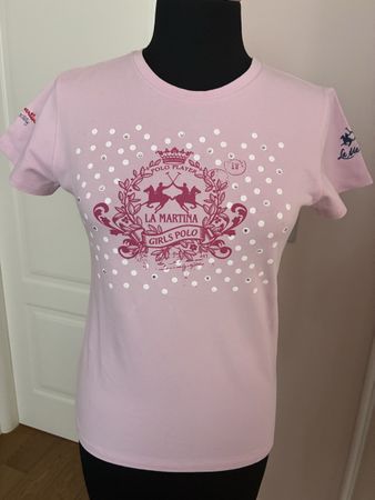 La Martina pink t- Shirt 👚