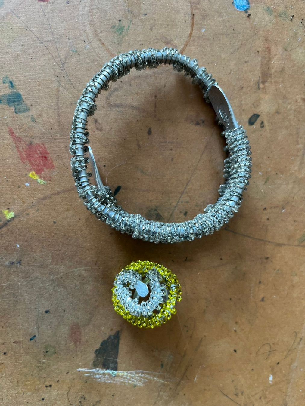 Altri gioielli: Maria Calderara Designer Set Armband & Ring Gelb – Usato da Wädenswil venduto da Aniares2 5