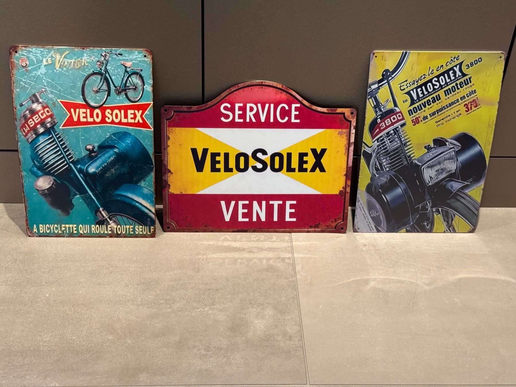 Solex Schilder: Ab 1.- CH /%% Velo SOLEX Design Vintage Tafel NEU ! SCHILD! – Neu und originalverpackt aus Seon von Aaargauer01 5