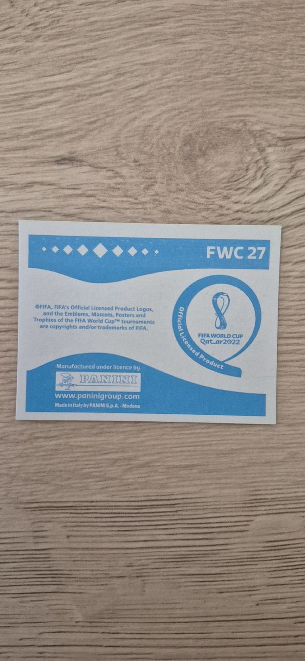 Panini Carte collezionabili: Panini 2022 - FWC 27 – Nuovo (secondo la descrizione) da Thônex venduto da Sebabastien 1