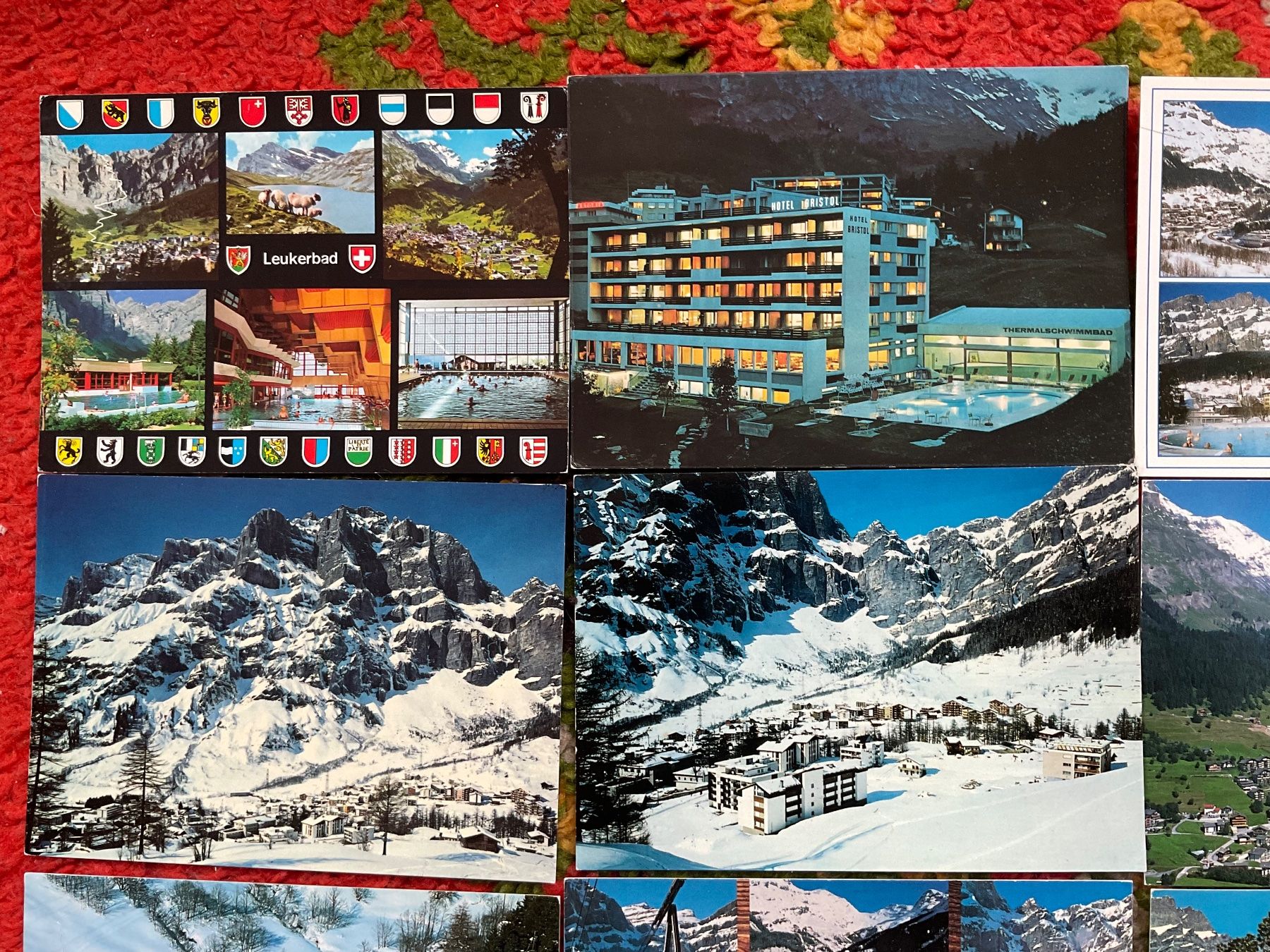 Cartoline postali: 16 AK Leukerbad – Usato da Zürich venduto da Tolima194 1