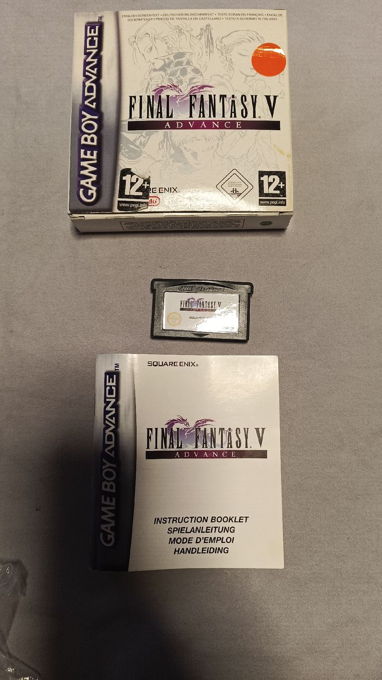 Nintendo Giochi: Game Boy Advance SP bleue + FFV ovp – Usato da Dompierre FR venduto da sul_mlq5 3
