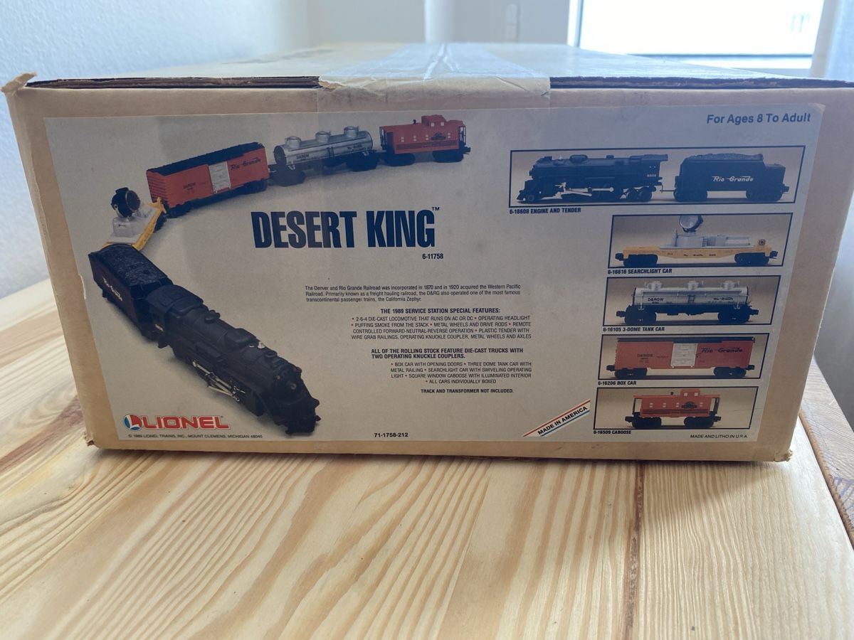 Lionel Modelleisenbahnen: Lionel Desert King 6-11758 – Neu und originalverpackt aus Luzern von fairflip 1