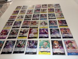 One Piece Frauen Art Sammlung OP16, OP15, OP14 + Japan