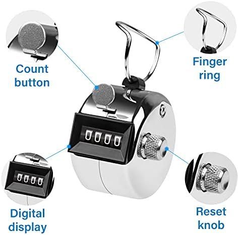 Misurare: Zähler Metall Klicker Counter 4-Stellige Personenzähler – Nuovo e nell'imballaggio originale da Hundwil venduto da Pakethase 3