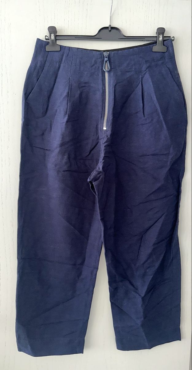Sandro Pantaloni: SANDRO HOSE GR. 38 (FR 42) Leinen – Usato da Unteraegeri venduto da MH203