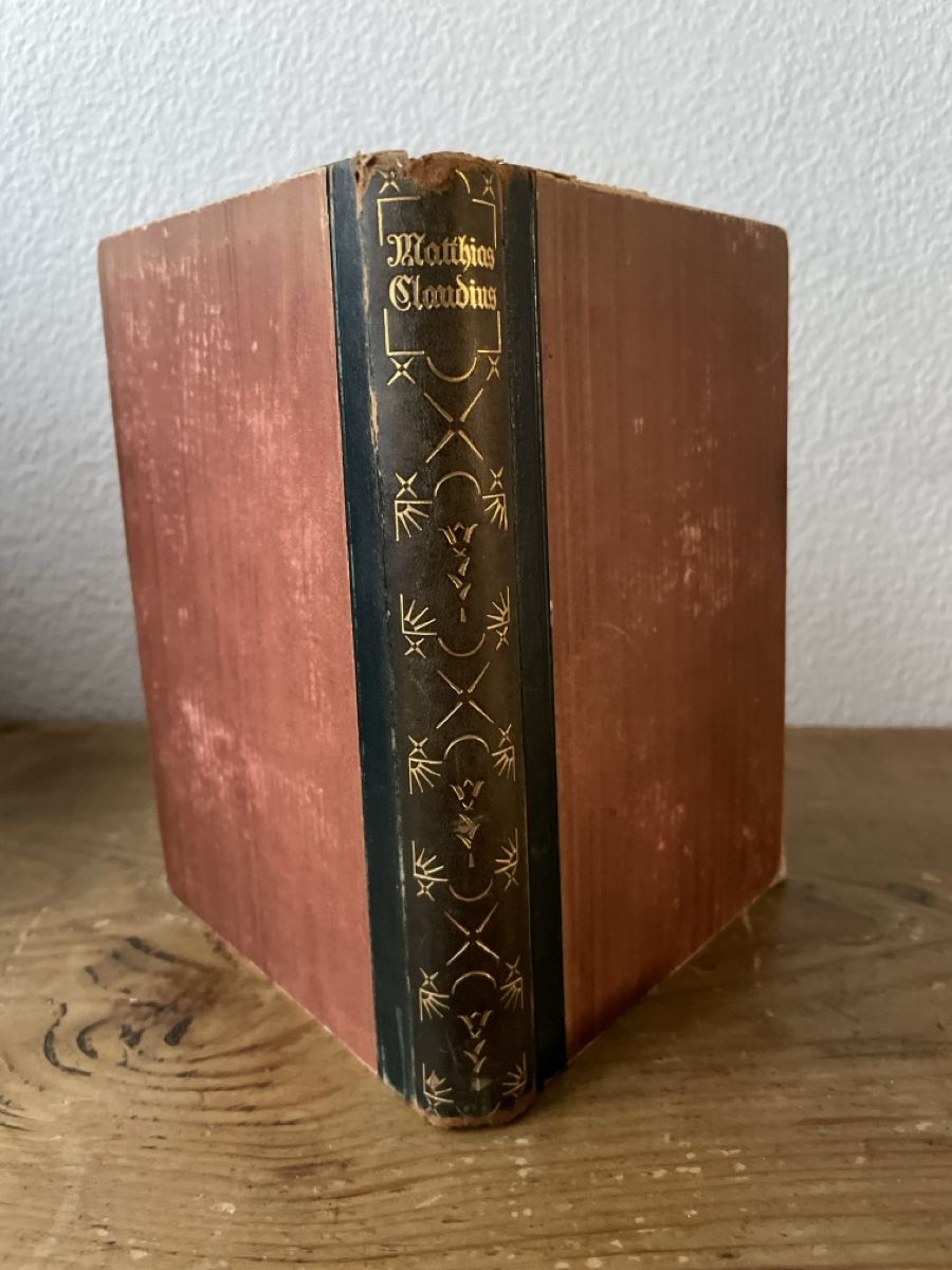 Libri: Antikes Buch: Matthias Claudius Werke, um 1900 – Usato da Winterthur venduto da cheerio97