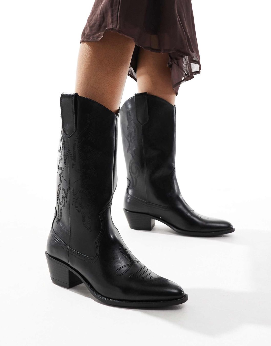 Pull&Bear Scarpe da donna: PULL&BEAR Cowboy -Stiefel Gr.38 akt.Kollektion – Usato da Degersheim venduto da Starkigel
