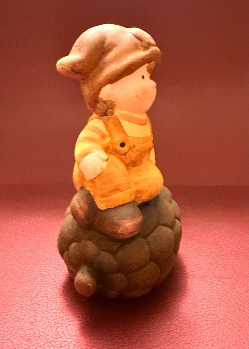 Tutte le decorazioni: Deko - Herbst - Junge oder Wichtel auf Tannenzapfen – Nuovo (secondo la descrizione) da Schlieren venduto da KaRoPue 1
