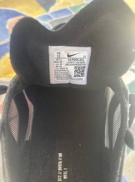 Scarpe da uomo: Nike Waffle One Noir/ Blanc taille  – Usato da Montreux venduto da Polett 3