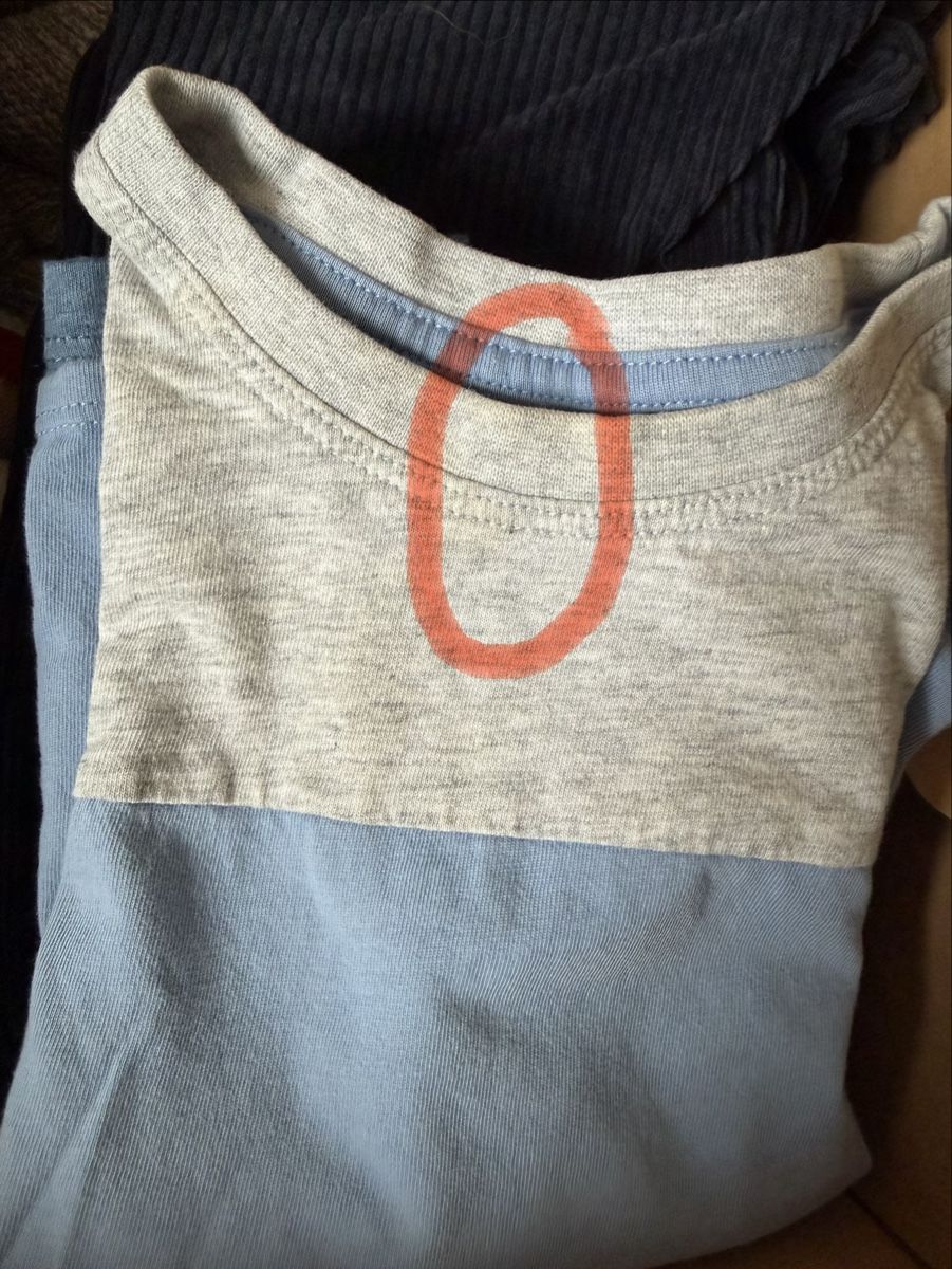 Lotti & Set di vestiti: 4 T-Shirts in Blautönen  – Usato da Zürich venduto da Riiinchen 1