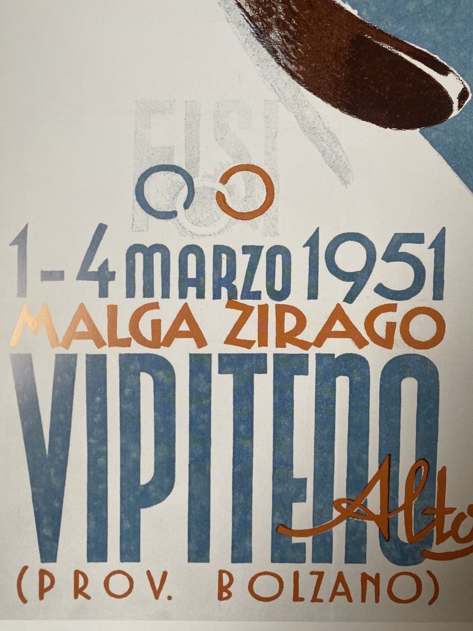 Foto & Immagini: Vintage plakat -Italia - Ski – Usato da Genève venduto da OVTP 5