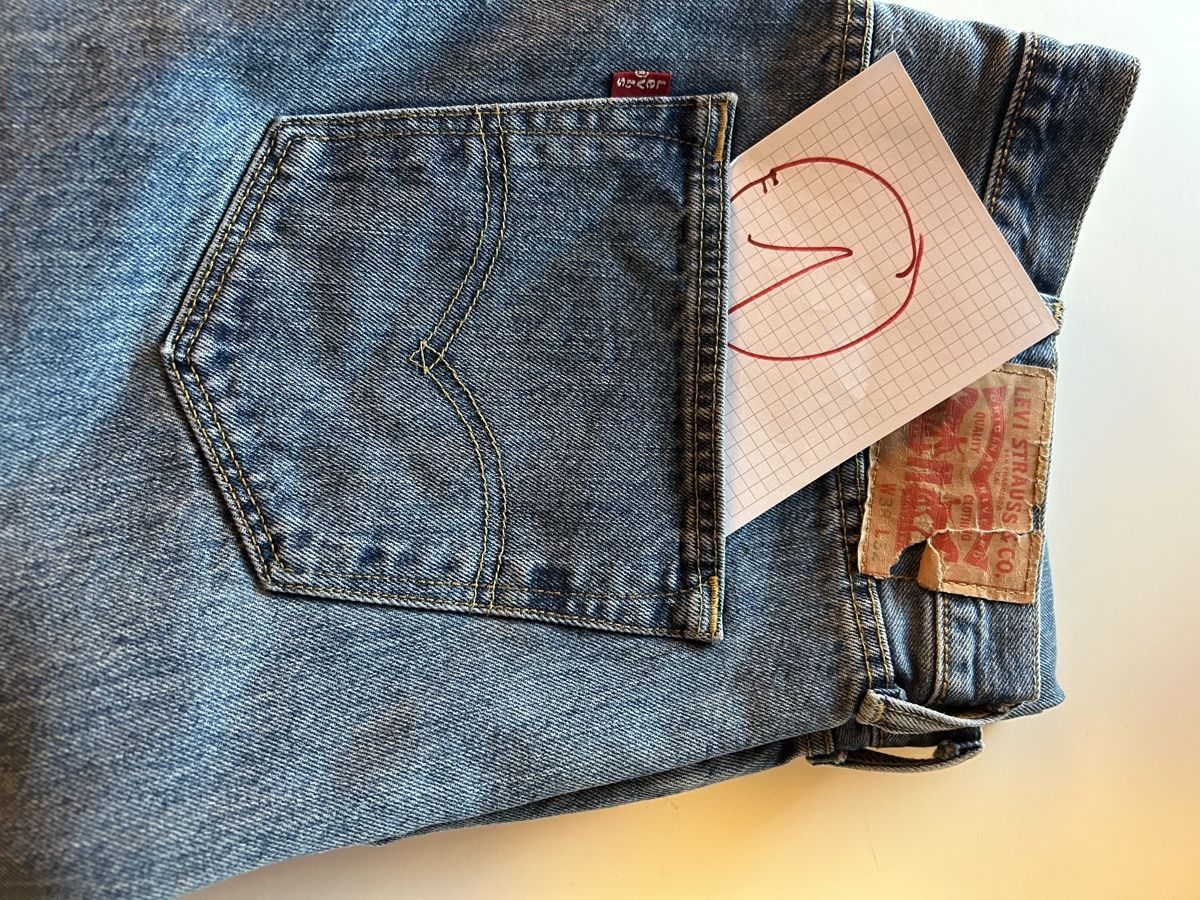 Levi's Jeans: Levis 501  Herren Jeans Hose – Usato da Rickenbach LU venduto da Brutus05 3