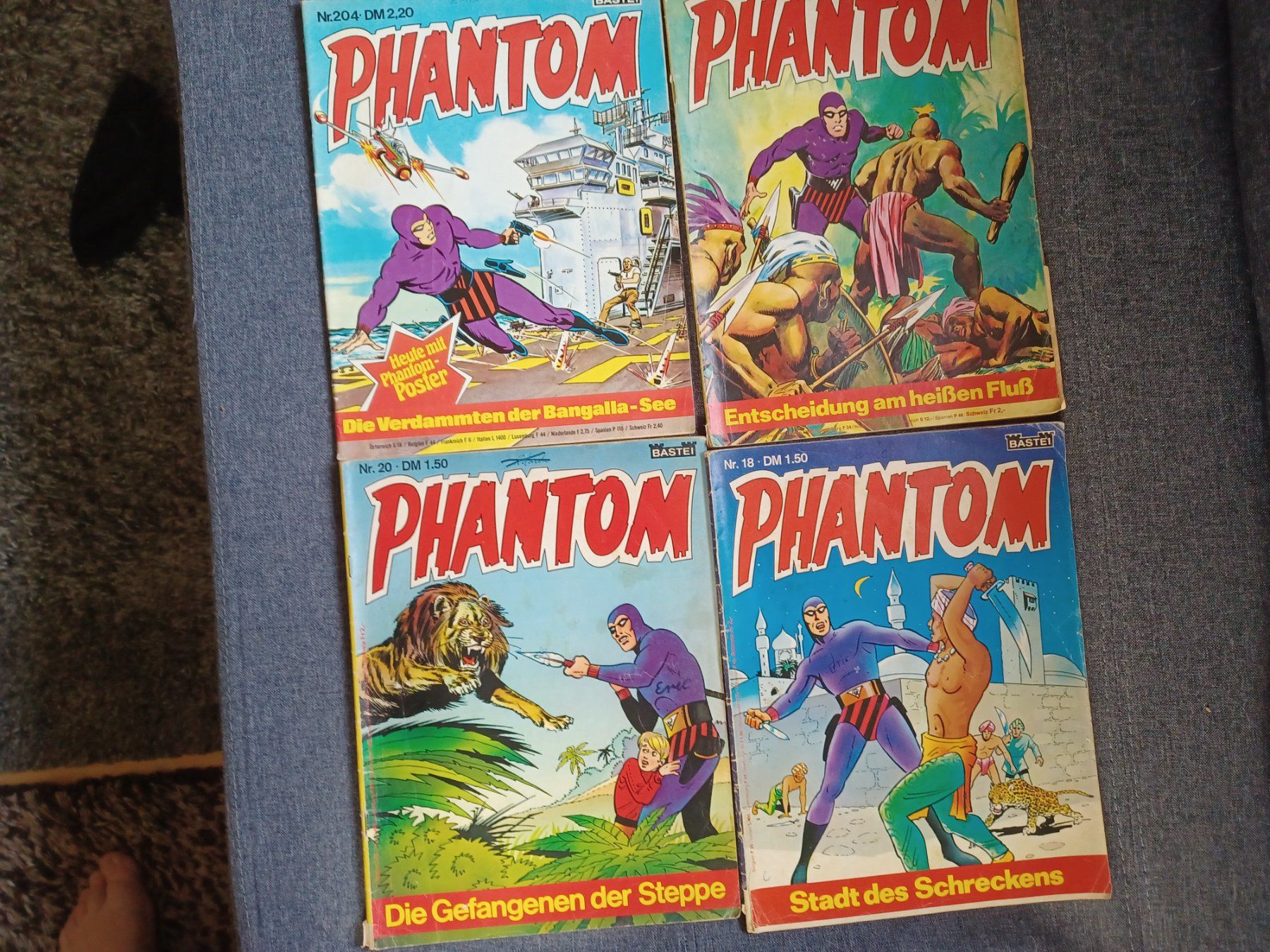 Fumetti: Set - PHANTOM - Kult Comic - Vintage - BASTEI Verlag – Usato da Lyssach venduto da ladyfly 1