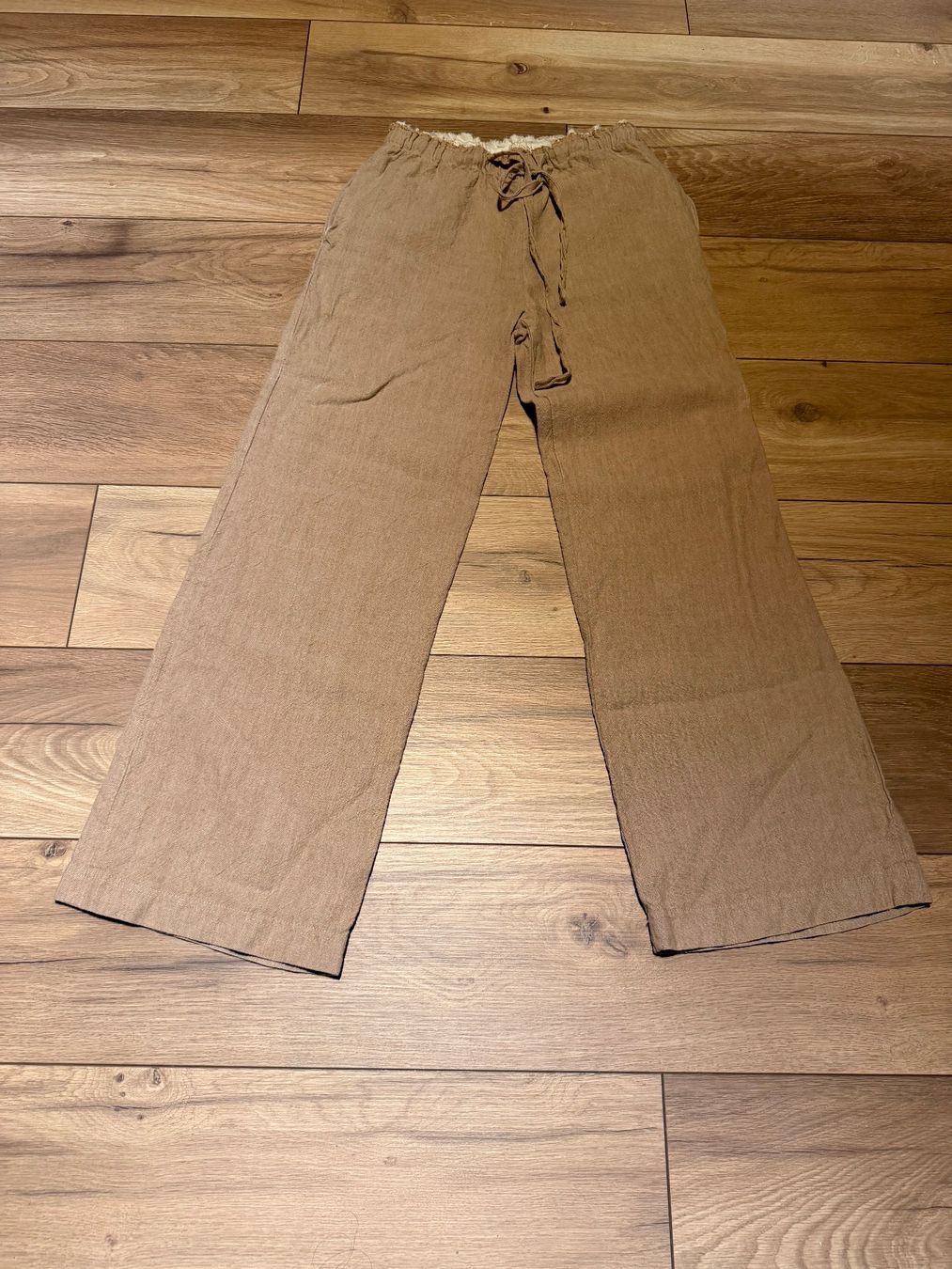 Zara Pantaloni: Zara Leinen Hose Gr.36 – Usato da Thun venduto da Astralbern