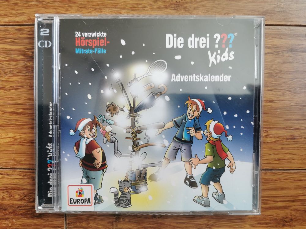 Die drei ??? Fragezeichen Kids Adventskalender Hörspiel CD Kaufen auf Ricardo