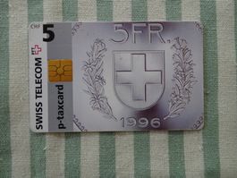 Swiss Telecom PTT p-Taxcard - Wert: Fr. 5.-  - M21