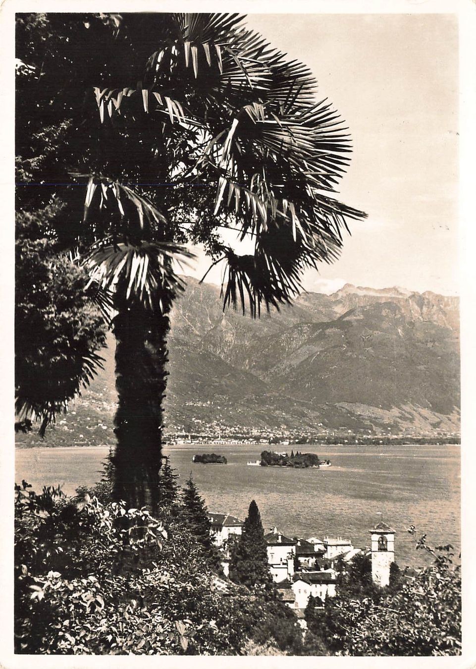 Cartoline postali: Brissago formato grande – Usato da Biasca venduto da Blenio71