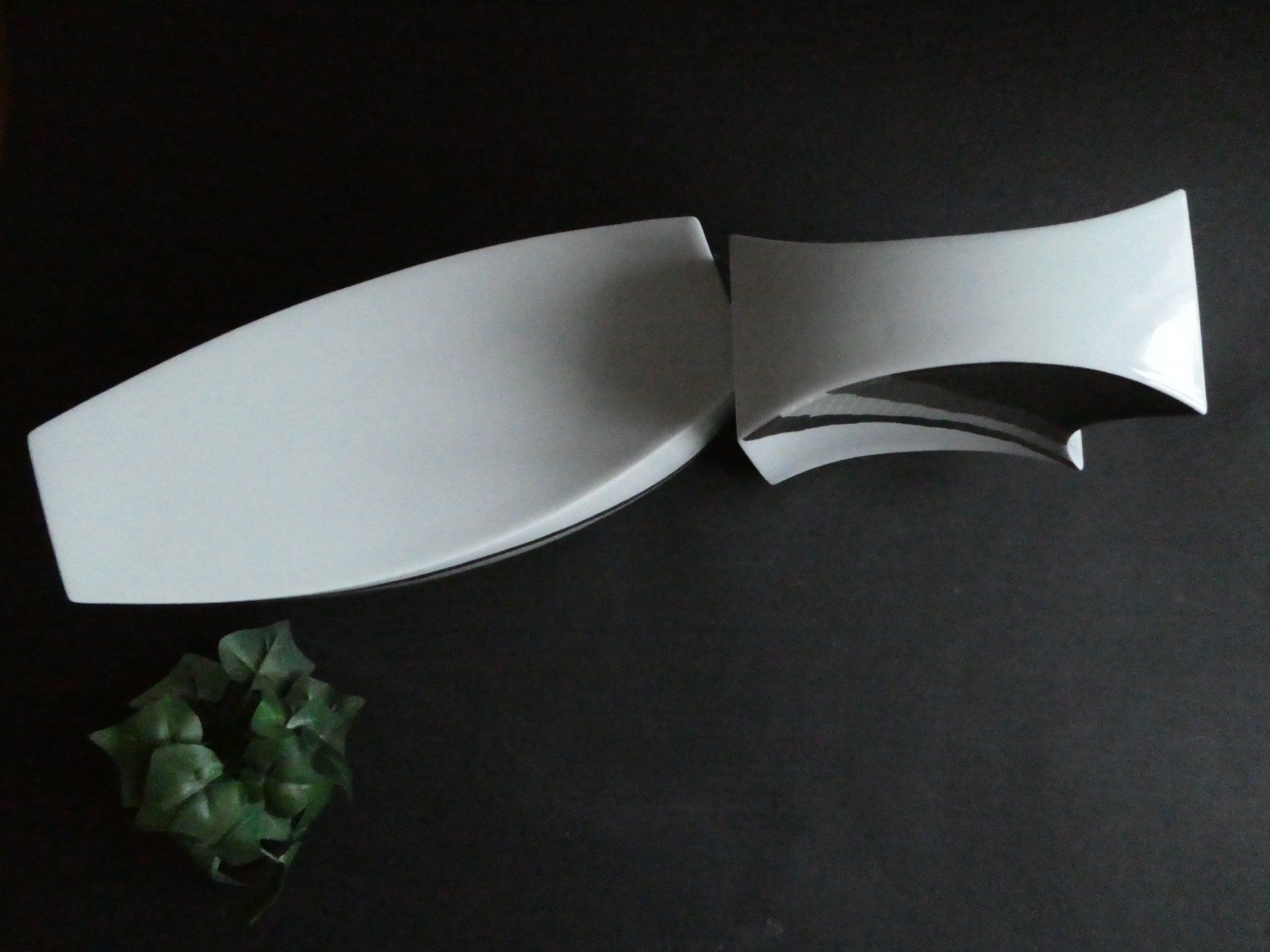 Rosenthal Vasi & Recipienti: 2 Rosenthal Vasen Design von J.V.D. VAART - Studio Line – Nuovo (secondo la descrizione) da Zürich venduto da ursinas-shop 7
