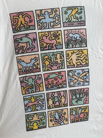 T-shirt Keith Haring, Size M