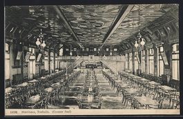 AK Herisau, Tonhalle, Grosser Saal, 1907