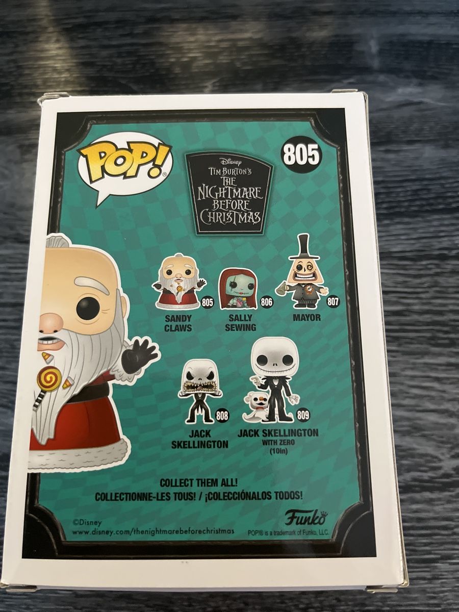Funko Statuette: Funko Pop Sandy Claws 805 L'Étrange Noël de Jack – Usato da Yverdon-les-Bains venduto da vin_95zk 2