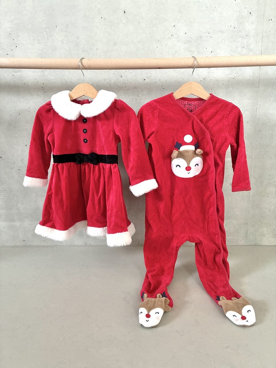 C&A Lotti & Set di vestiti: Weihachtskleid und Schlafanzug – Nuovo (secondo la descrizione) da Courtaman venduto da celien.berthold