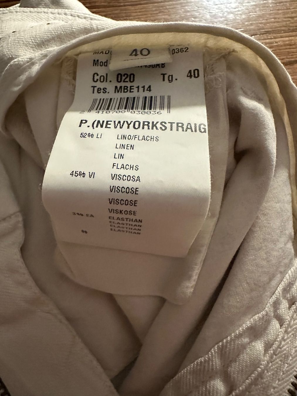 Hosen: Masons Leinenhose – Gebraucht aus Luzern von Mamutpe 3