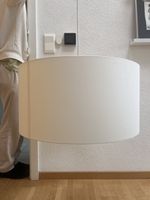 Hängelampe, Stoffschirm, Durchmesser 60 cm