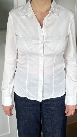 Sir Oliver Bluse weiss Gr. 36