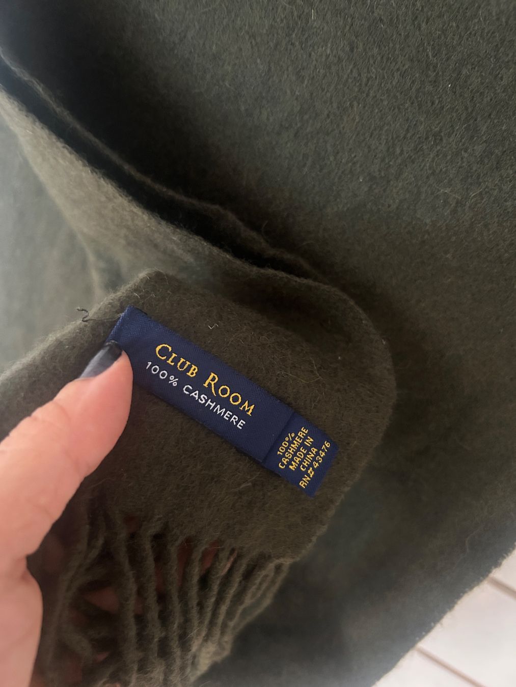 Foulard & Sciarpe: Club Room Kaschmir Schal – Usato da Illnau venduto da Monkky 1