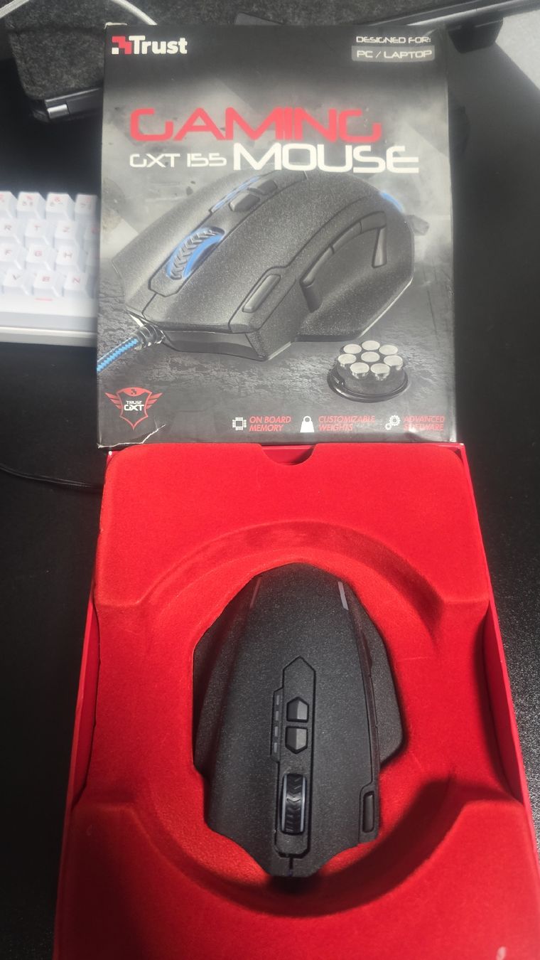 Trust Mouse: Xtrust gaming maus mit gewicht 69 statt 150.- – Nuovo e nell'imballaggio originale da Altendorf venduto da Pearl_tradingcenter
