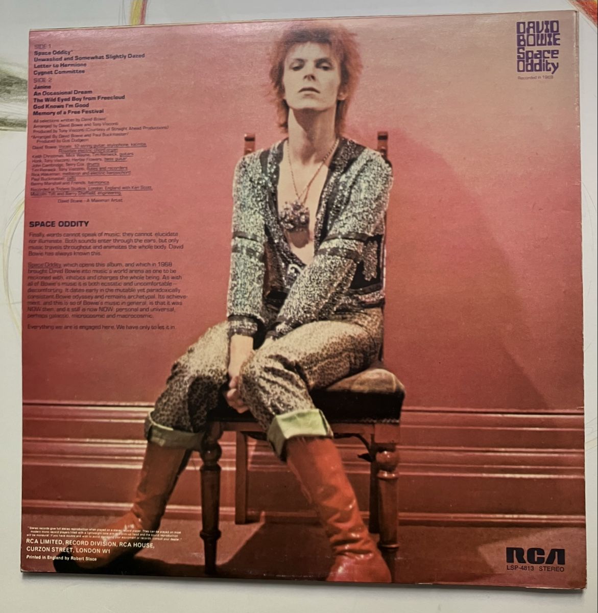 Dischi in vinile: David Bowie Space Oddity UK LP  – Nuovo (secondo la descrizione) da Basel venduto da Gholb 1