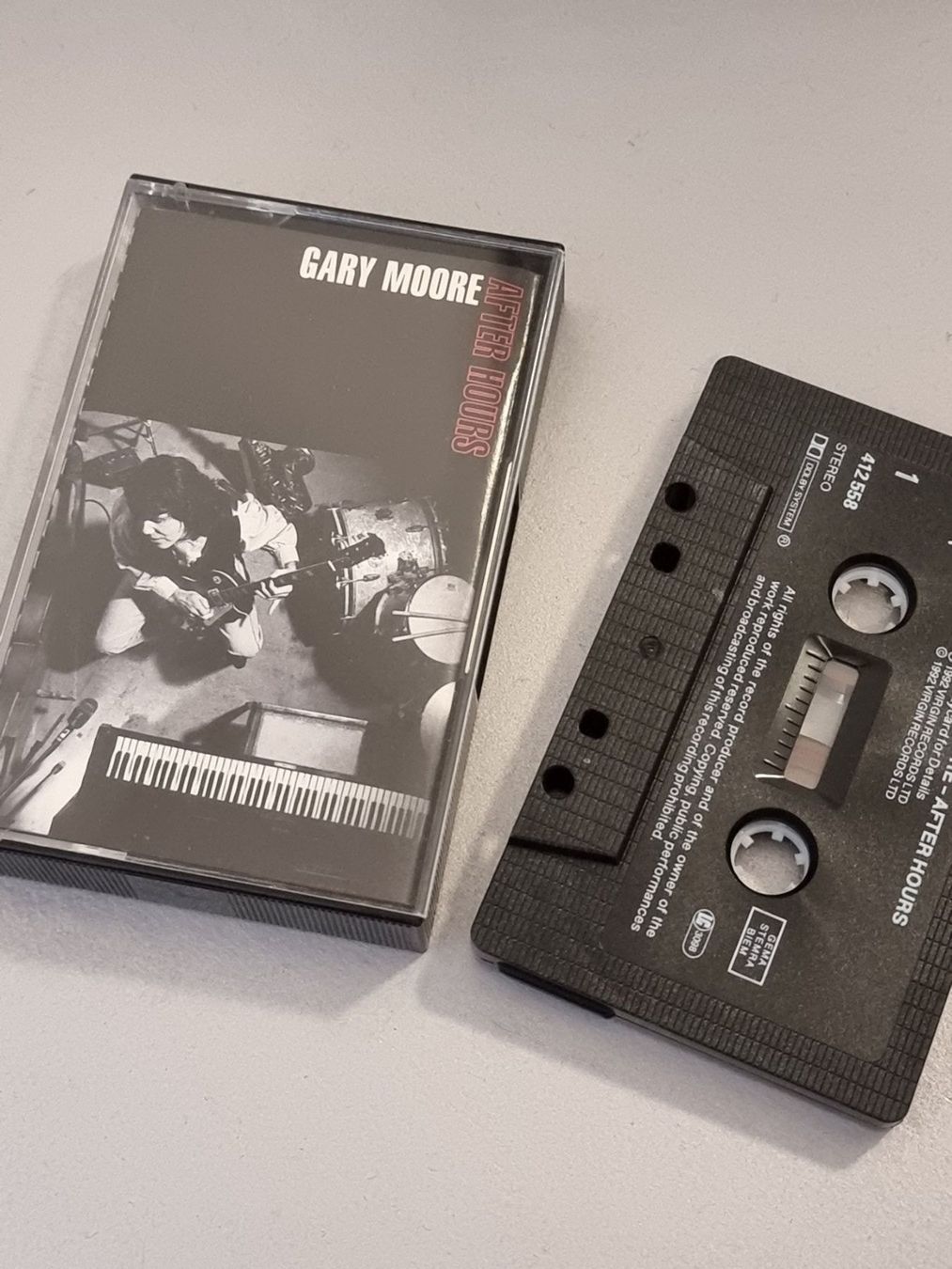 Musicassette: Gary Moore - After Hours Tape MC – Usato da Trimbach venduto da EyeOfTheTiger
