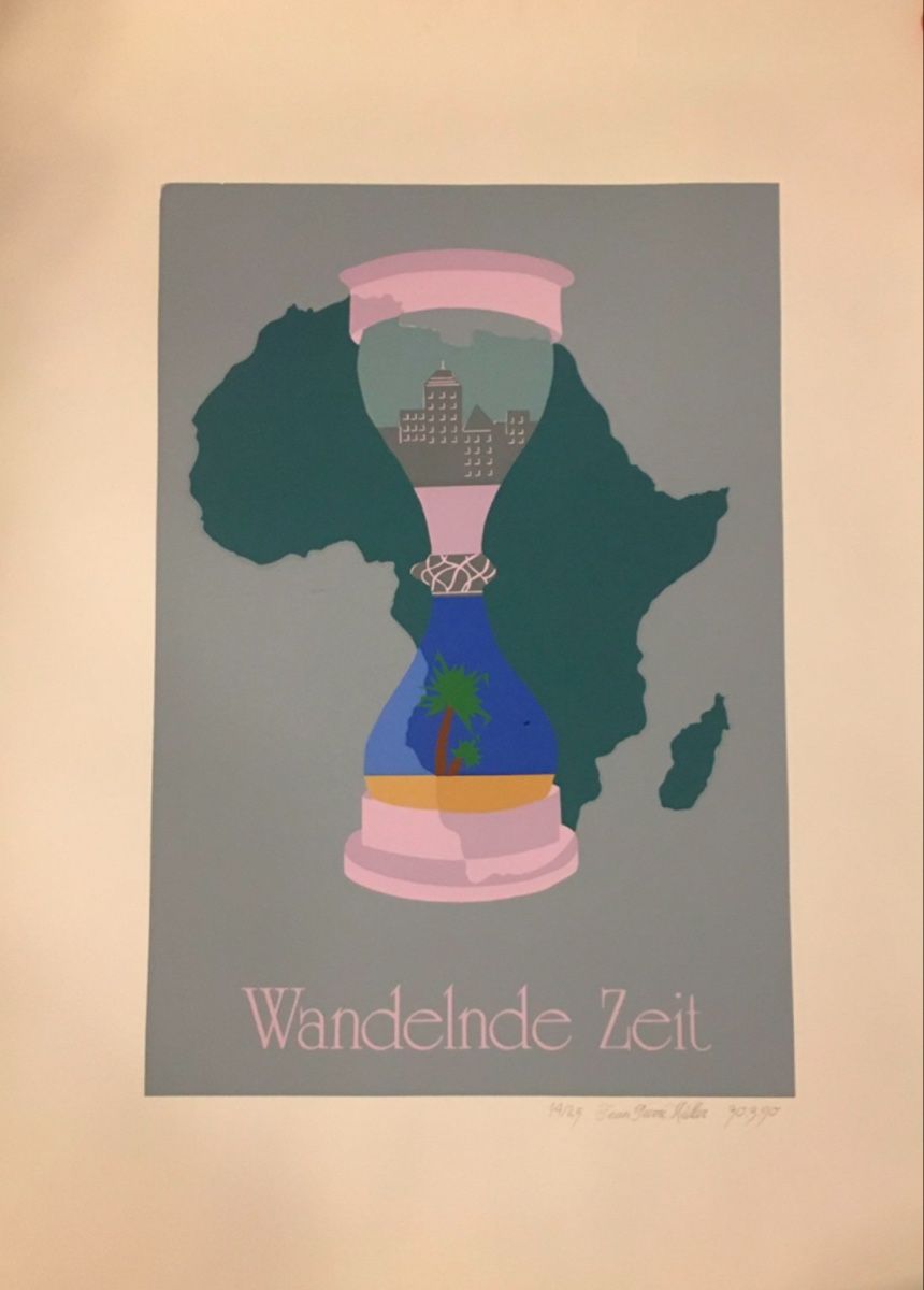 Grafiken & Lithographien: Lithographie'' Le Temps sur le monde''  14/25 – Gebraucht aus Moutier von Happyvidedressing 1
