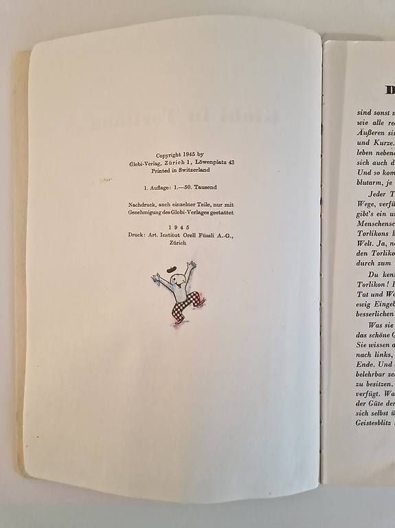 Libri: Globi in Torlikon, 1 Auflage – Usato da Sissach venduto da Susanne1616 1